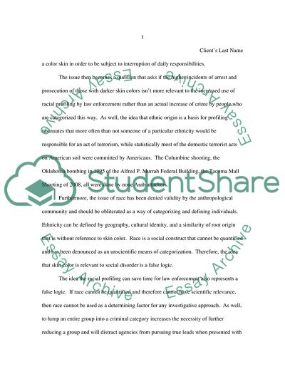 Race: A Fallacy of Logic