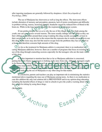 Marijuana as a Treatment for Minor Diseases