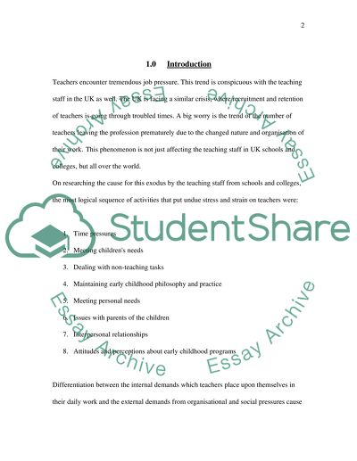 Meeting the psychological needs of teaching staff