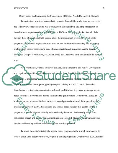 Summary of Intervierw