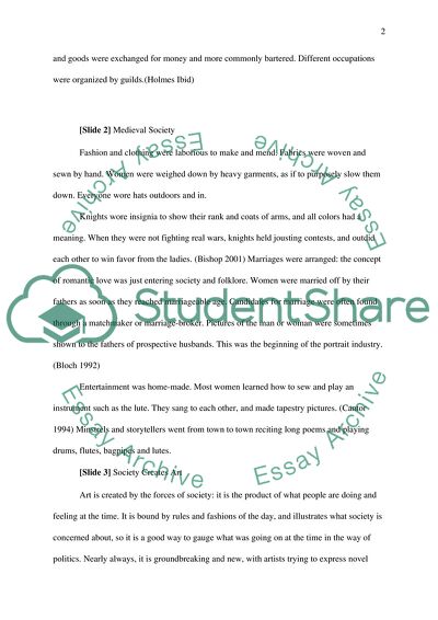 Art and Music in Medieval Times