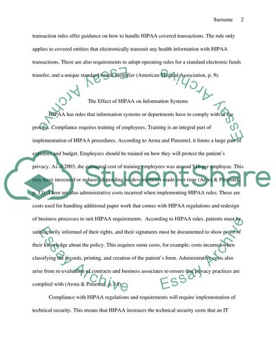Health Insurance Portability and Accountability Act