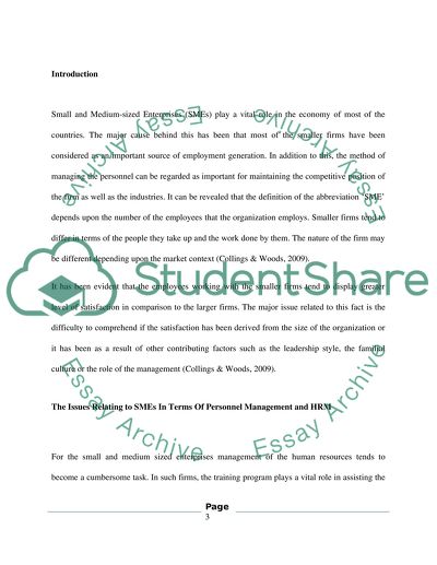 Management of the Issues Related to the HRM