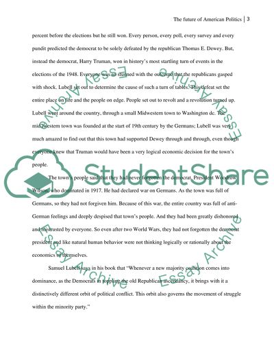 The Revolt of the City by Samuel Lubell