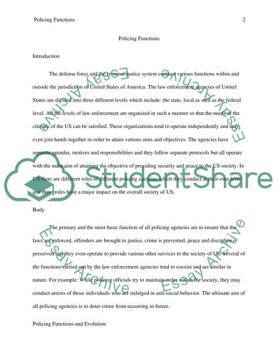 Policing functions paper