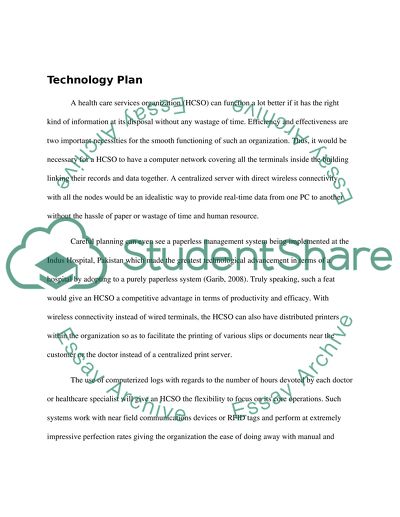 Technology Plan