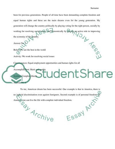 Answer my 6 questions