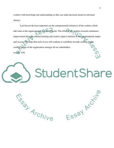 Developed Profile of an Employee