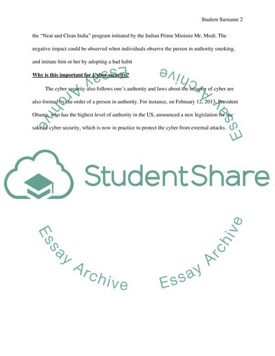 The Principle of Authority