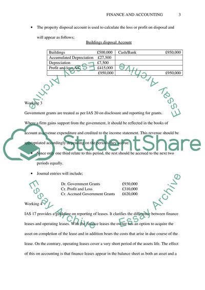 International Accounting Standards and Preparation of Financial Statements - BST Enterprises