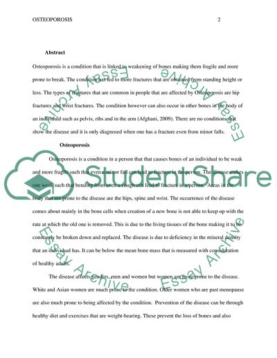 The History of Osteoporosis