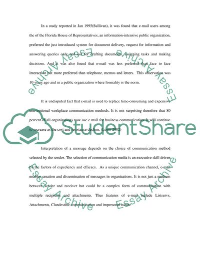 Business Email Users in the U.S