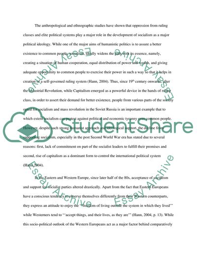 Socialist Parties in Western Europe and the US