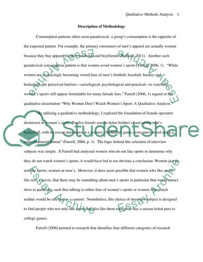 Qualitative research dissertation examples