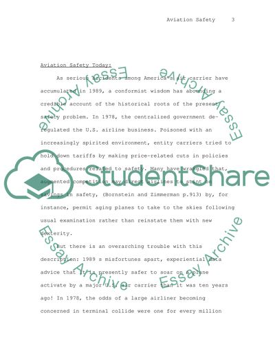 Major Concerns in Aviation Safety: How to Make Aviation Safer