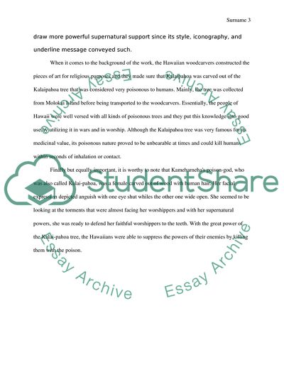 Kalaipahoa, Poison God