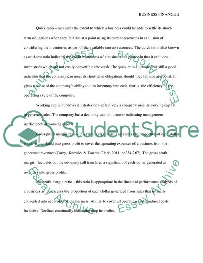 Accuracy of Assessment of the Financial Performance of the Company