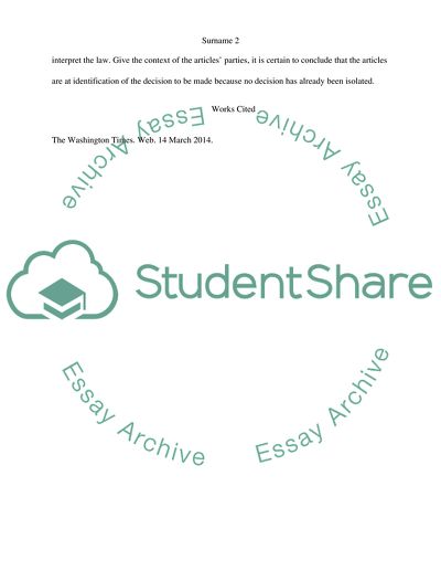 The Media and policymaking process