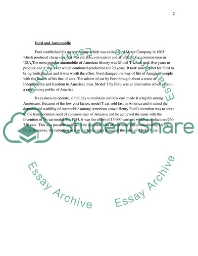 The beggining of auto moblie