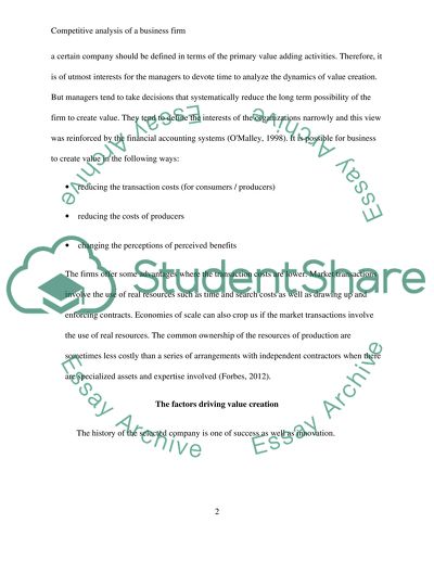 The Market Position of Anheuser-Busch Companies