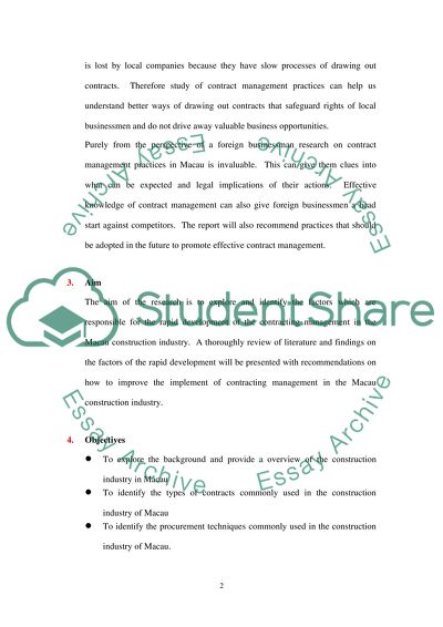 Construction Financial managemnt - Contracting managment