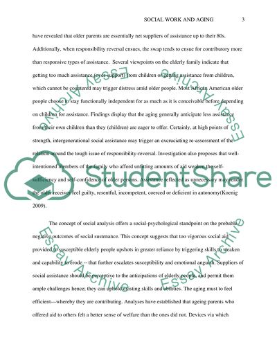 The Resiliency of Elders of the Asian Cultrue