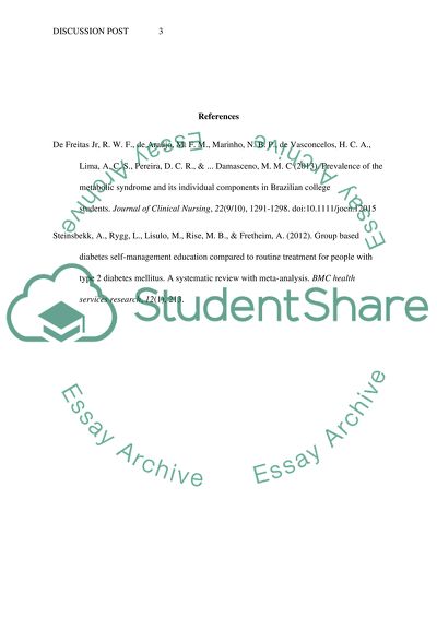 The Importance of Diabetes Self-Management Education