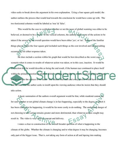 An Inconvenient Truth