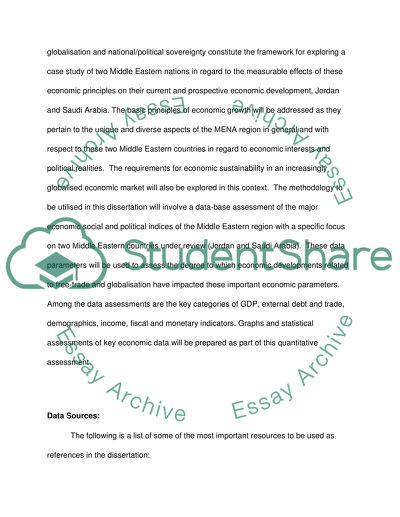 Globalization, Economic Sovereignty and Middle Eastern Development: from Principles to Reality