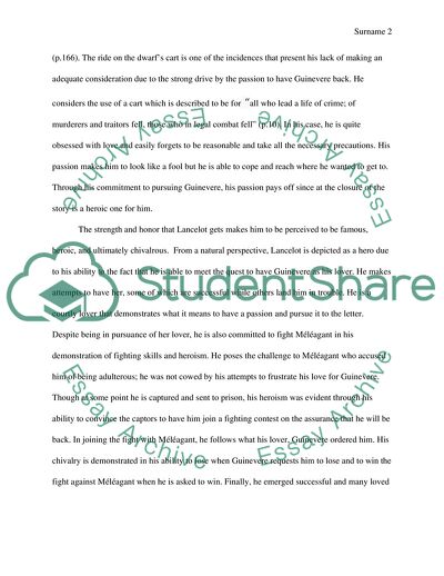 The Knight of the Cart by Chrtien de Troyess