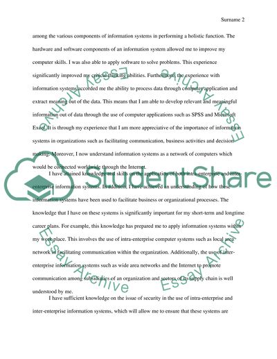 Past Experience with Inter-Enterprise Information System