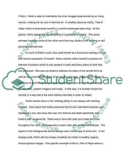 The Art of Frida Kahlo