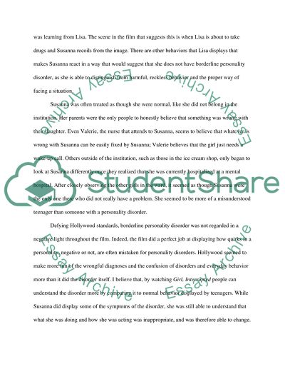 Girl, Interrupted - Story about Susanna Kaysen