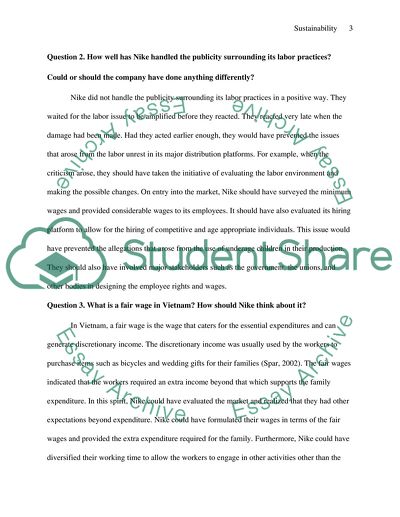 Does Jeff Ballinger Have a Convincing Argument about Nike