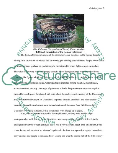 The Underground Warren Wonders of the Colosseum
