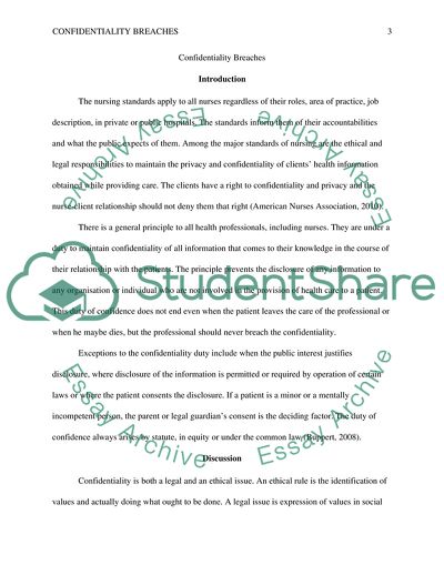 The Nursing Standards