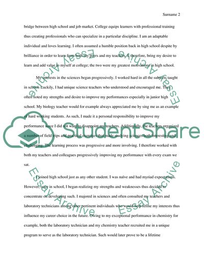 Studying in High School Experience