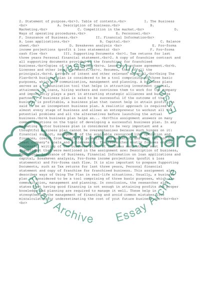 Reasons for Business Failure and Equity Financing