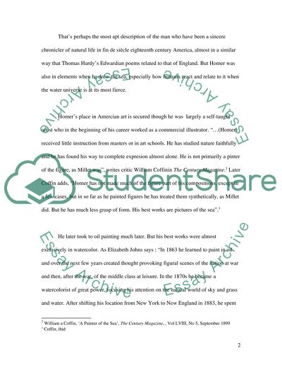 Winslow Homer and his Eight bells