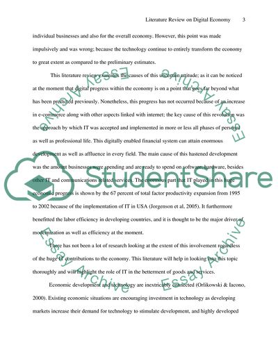 Digital Economy as an Innovative Configuration of the Economy