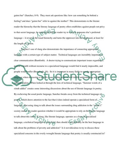 Summer words of a sistuh addict