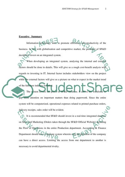 IS/ICT in the Strategy Process