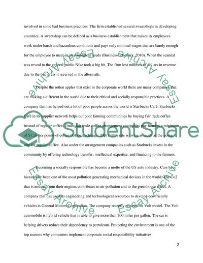 Section 2 of principles of corporate social responsibility