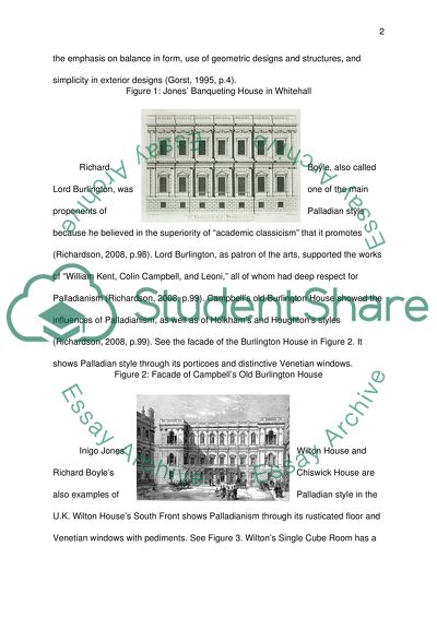 Origin and Main Characteristics of the Palladian Architectural Style