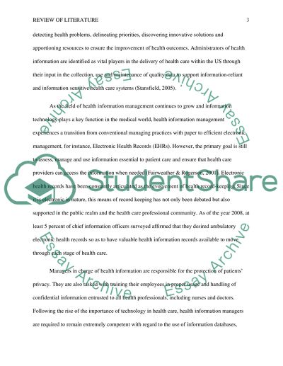 Review of the Literature