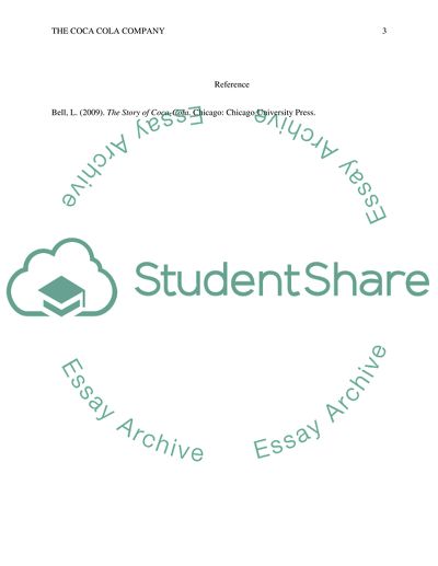 Story of Coca-Cola Company