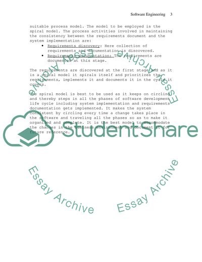 SOFTWARE ENGINEERING assignment 4