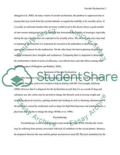 Erectile Dysfunction