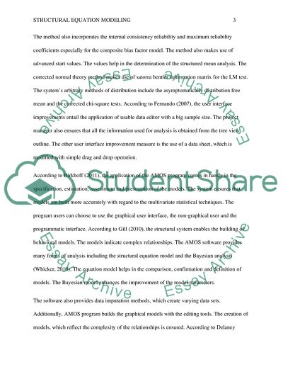 Lisrel and Eqs Structural Model Strategies