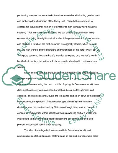 V of Platos Republic